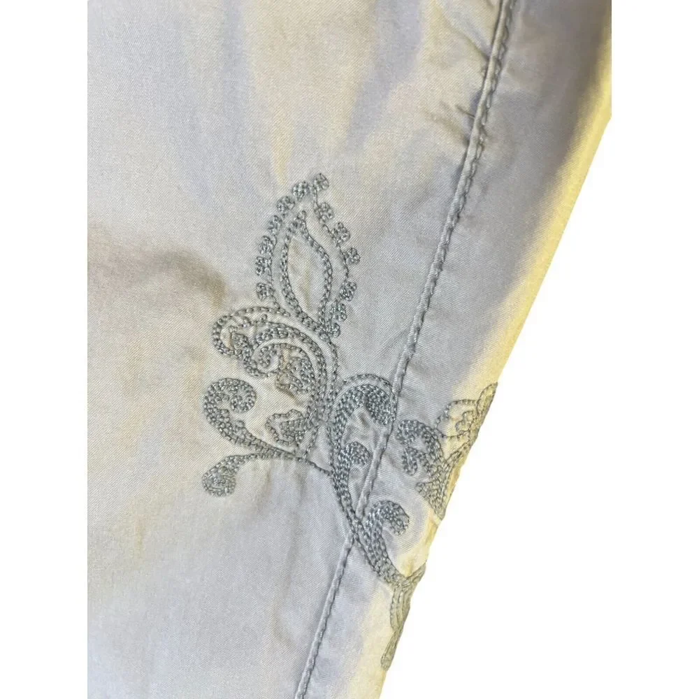 Y2K Aeropostale Embroidered Khaki Cargo Pants Jrs Size 7/8‎ 90s Retro Gorpcore